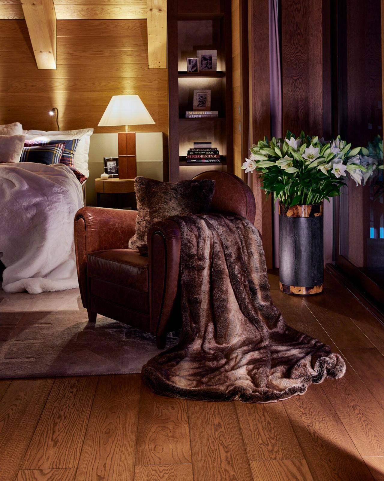 Verbier faux fur throw sale