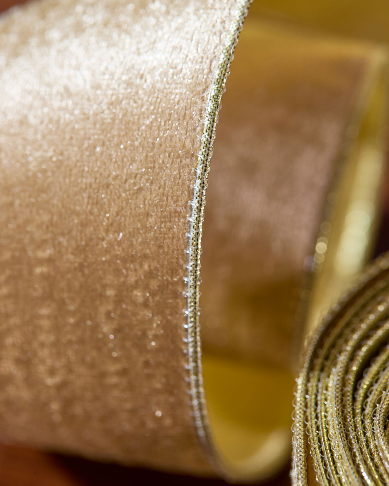 Diana textielband goud 4,5 m