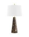 Fanny bordlampe antikk messing