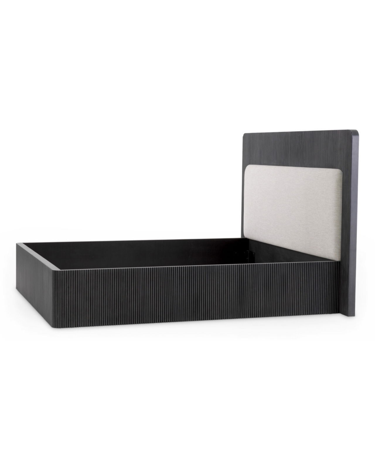 Dimitrios-sängynrunko, hiilenharmaa