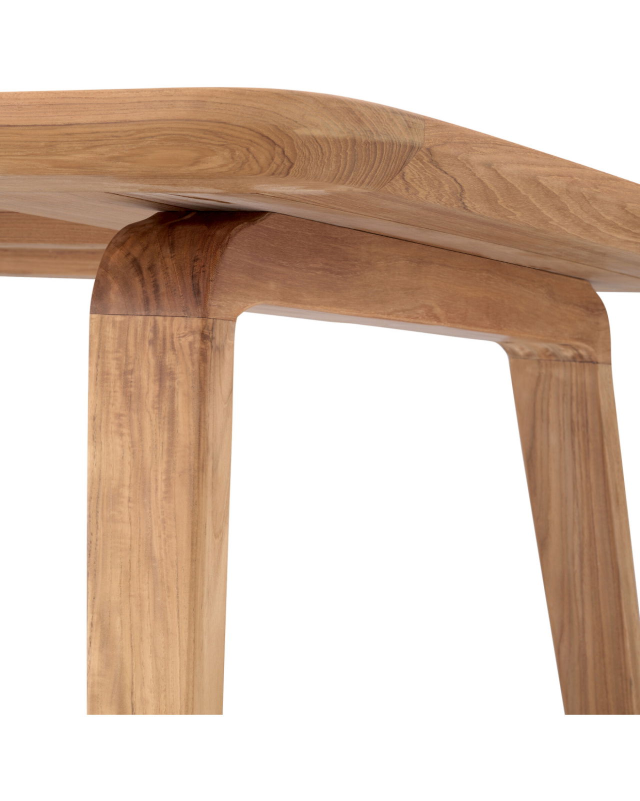 Glover matbord natural teak