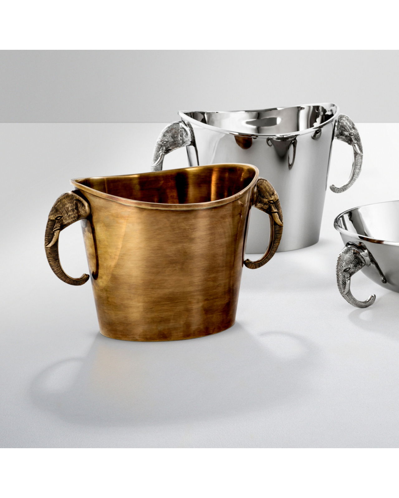 Maharaja vinkylare mässing