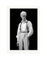 David Bowie 1983 Black and White Print Only / XXL