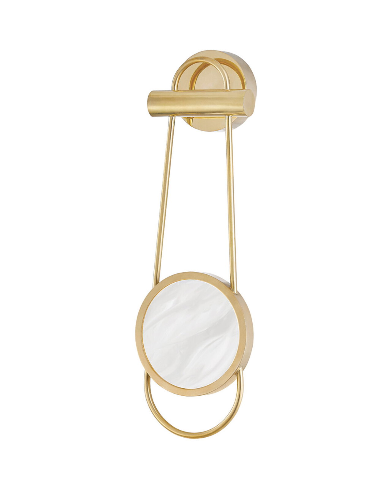 Jervis vegglampe antikk messing