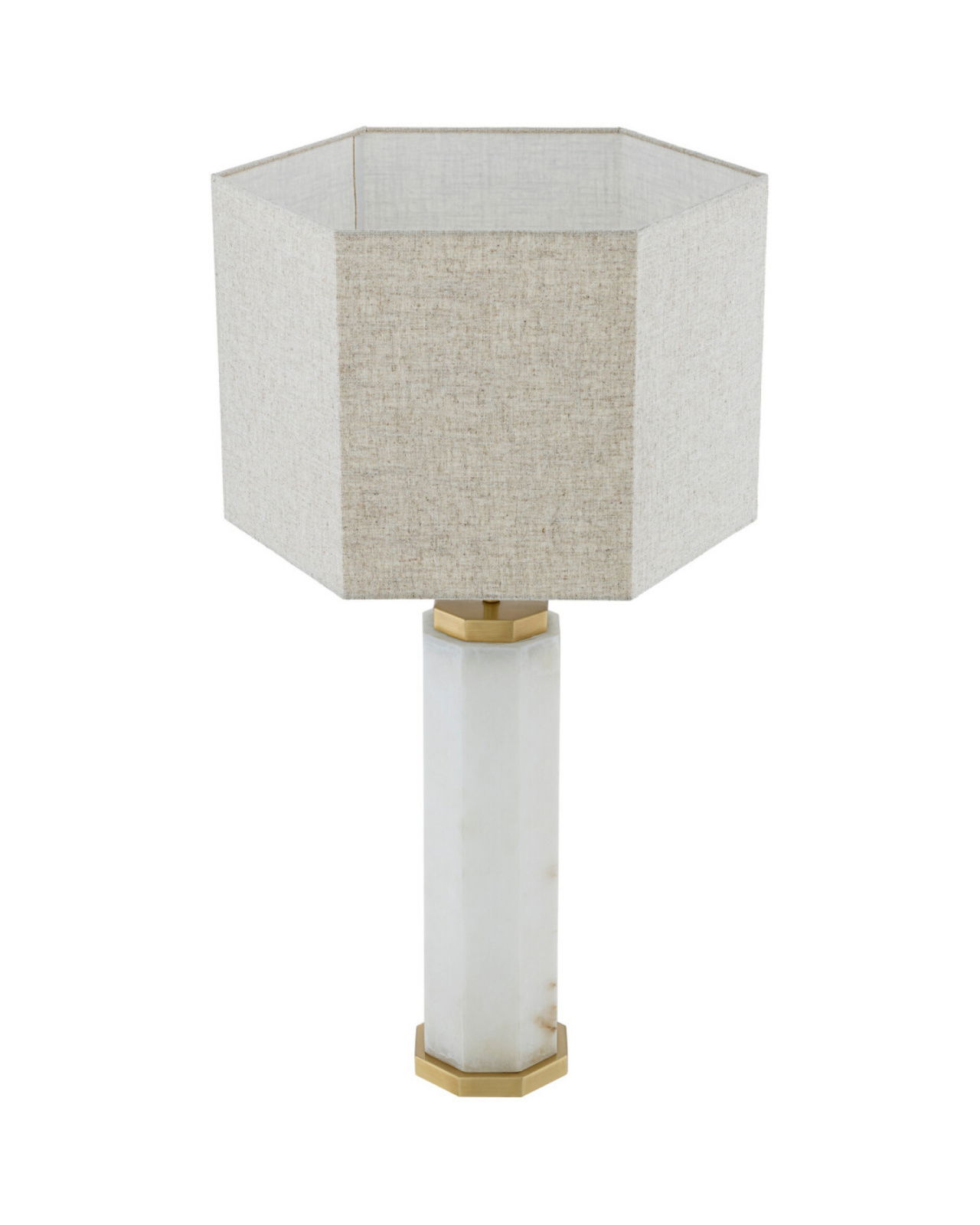 Newman bordlampe alabast