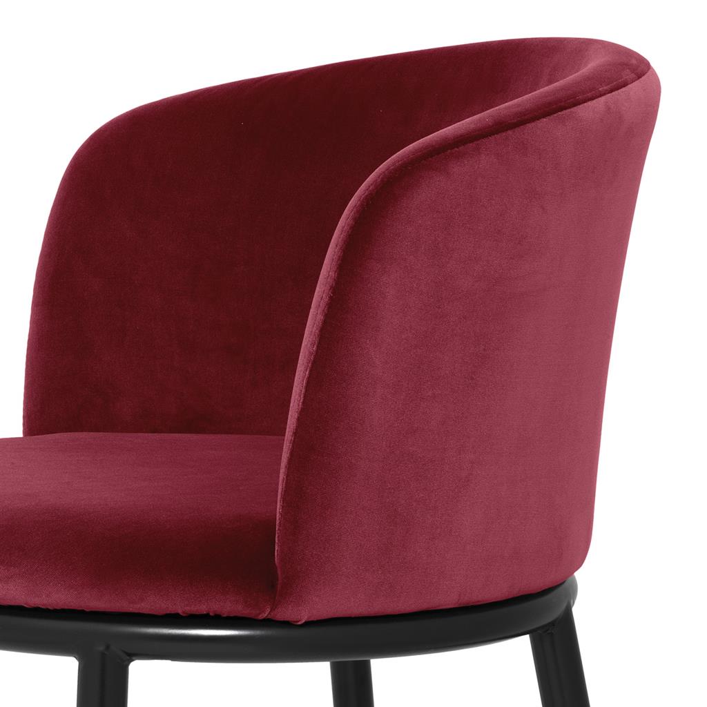 Filmore Dining Chairs Cameron Wine Red 2-pack