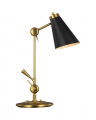 Signoret Task Table Lamp Brass/Black