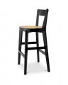 Alvear Bar Stool Black