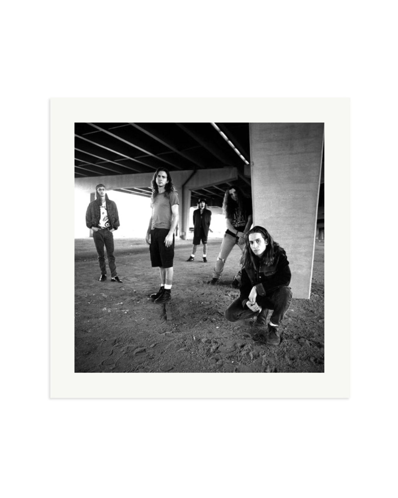 Pearl Jam in 1991 Print Only / XL