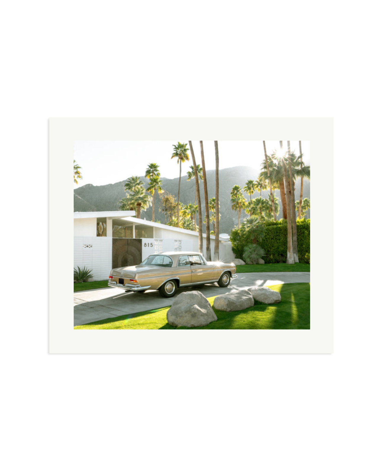 Mercedes-Benz in Palm Springs Print Only / Large