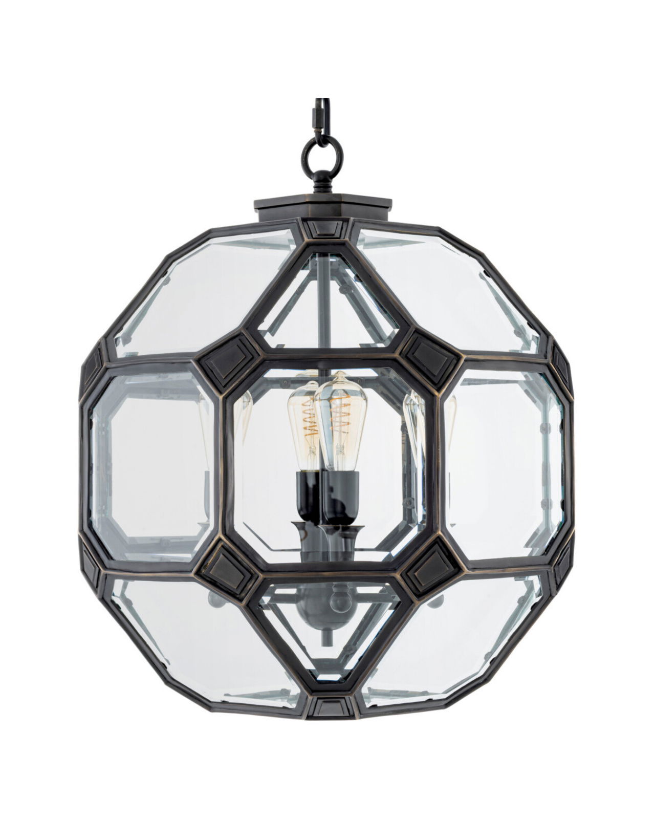 Olympia plafondlamp brons