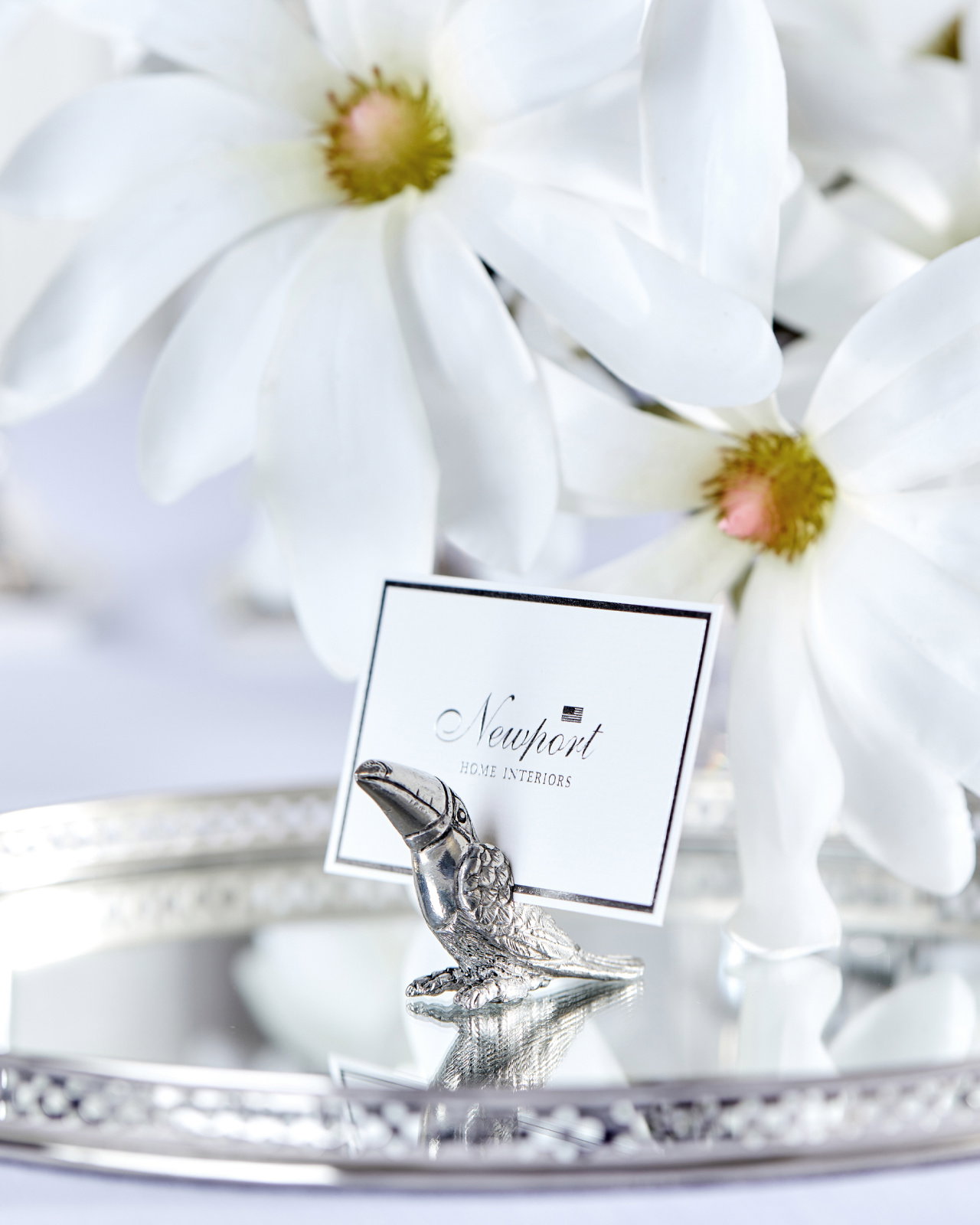 Bordkortholder tocotucan tinn