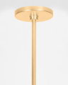 Brookhaven loftlampe vintage guld