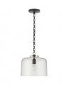 Katie Dome Pendant Bronze