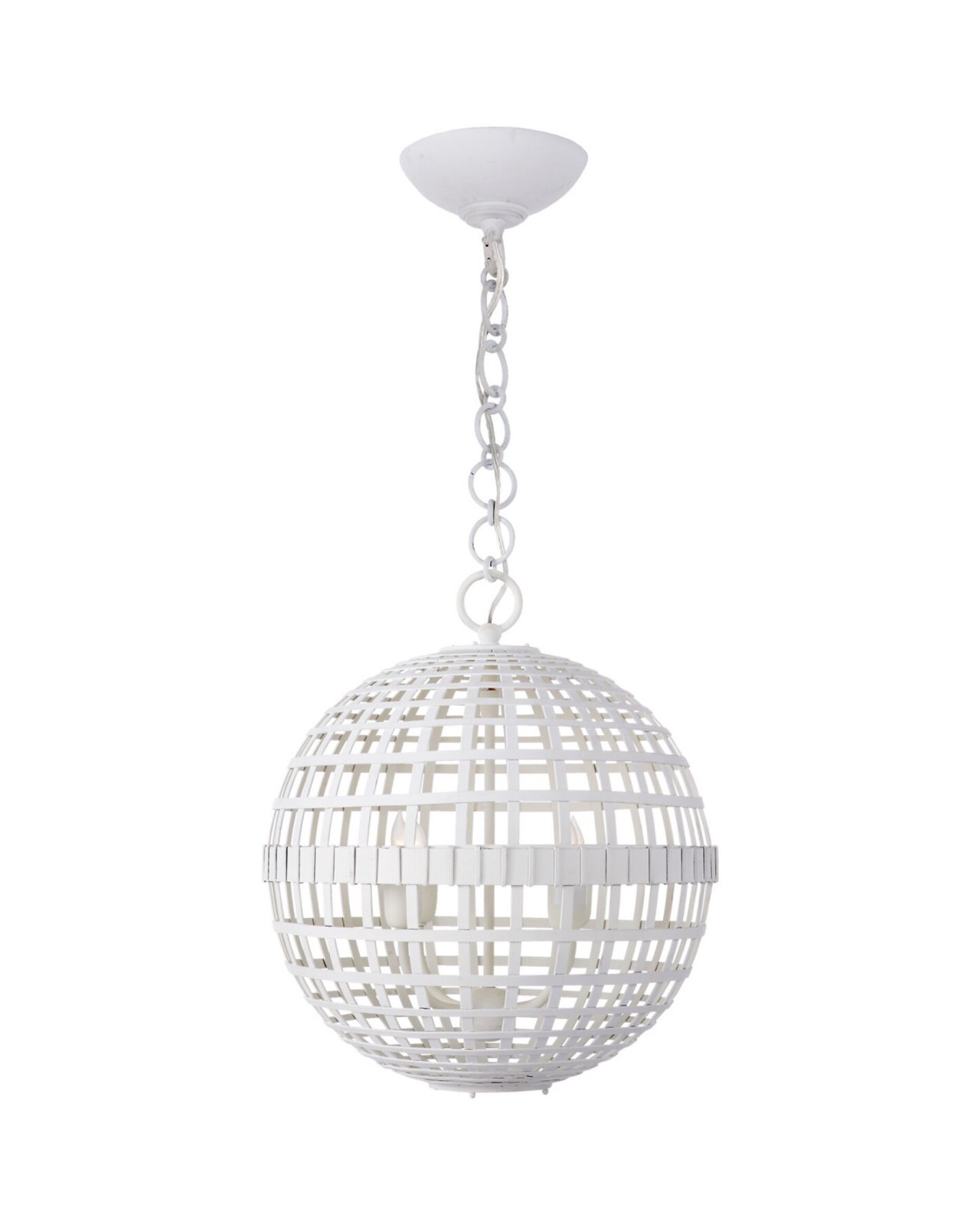 Mill Ceiling Light White Small