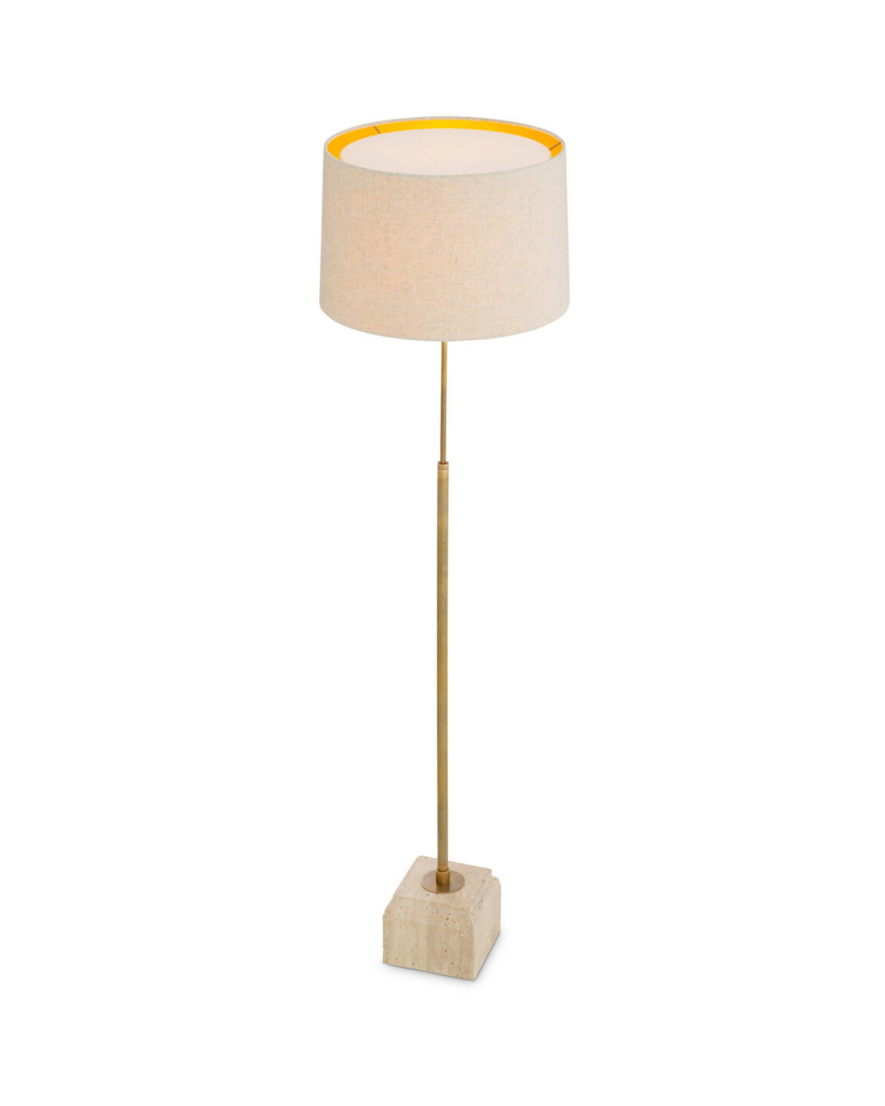Rialta golvlampa mässing