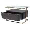 Augusto Bedside Table Brown