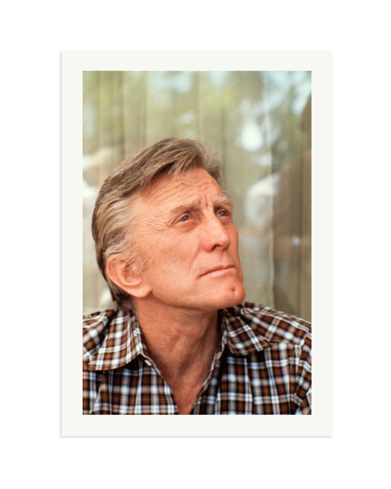 Kirk Douglas in Cannes Print Only / XXL