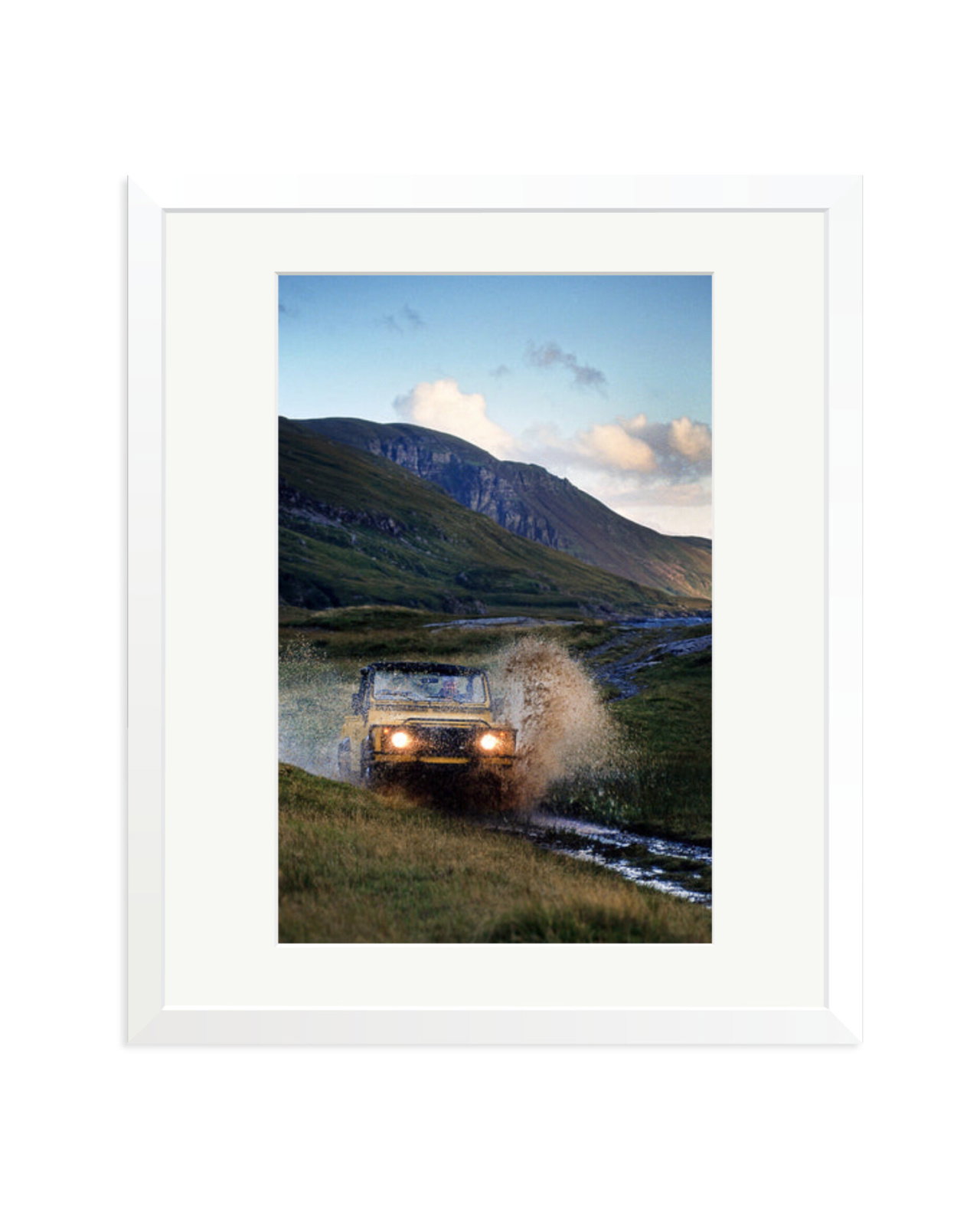 Off Road White / Large