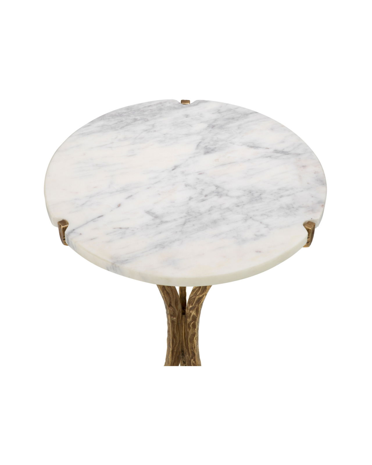 Emmeline Side Table Vintage Brass