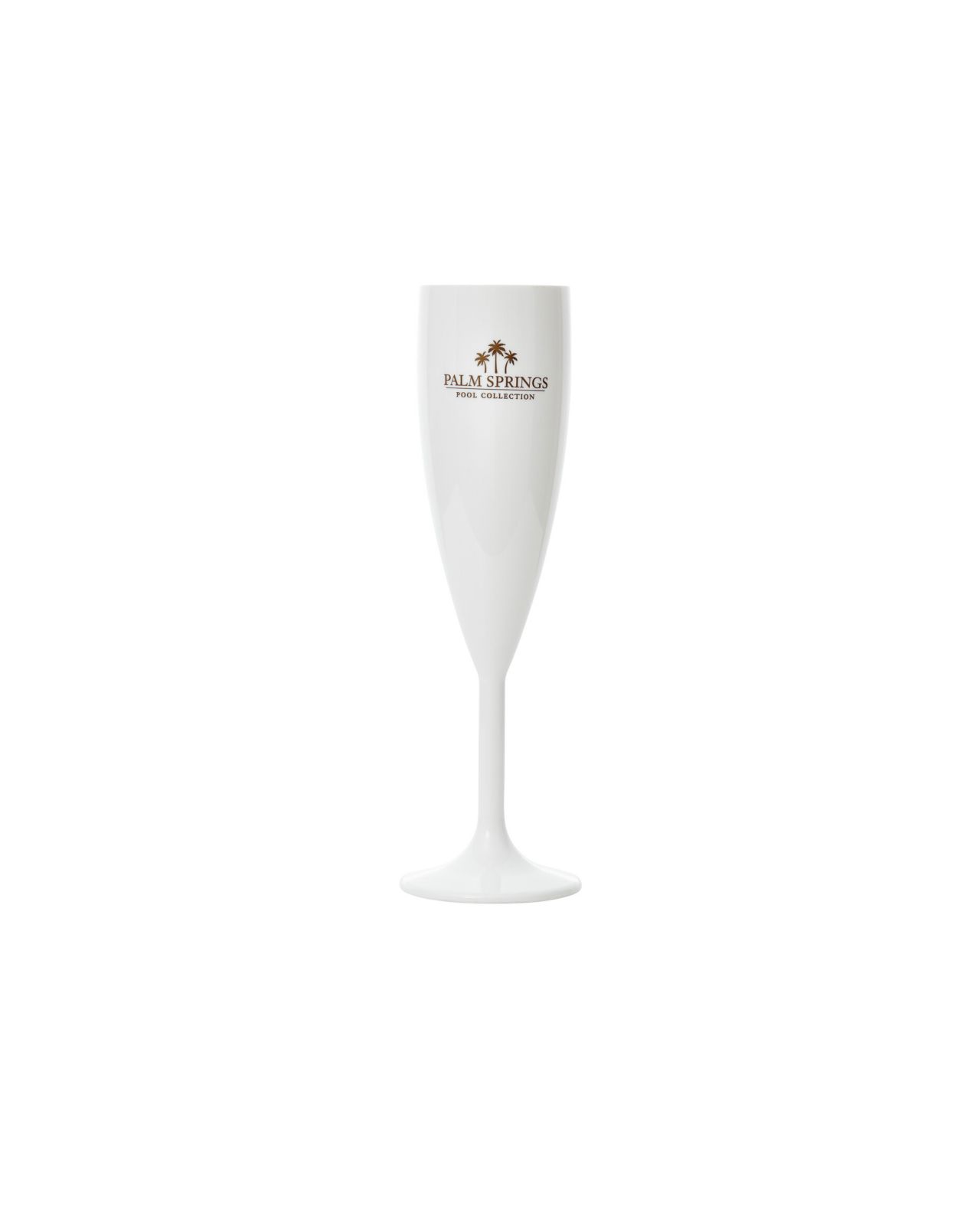 Palm Springs champagneglas vit 4-pack
