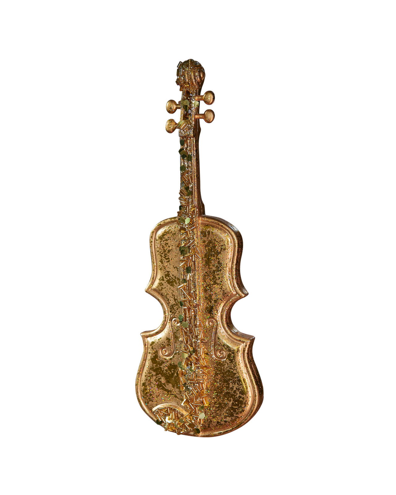 Niccolo violin julgransdekoration guld 24cm