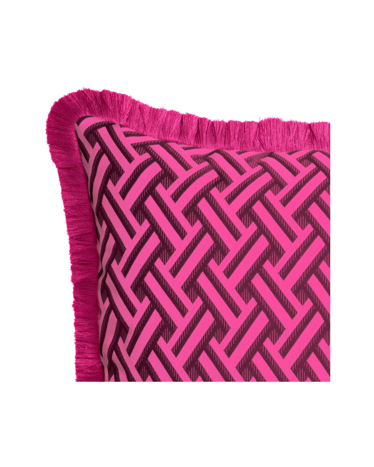 Doris prydnadskudde rosa