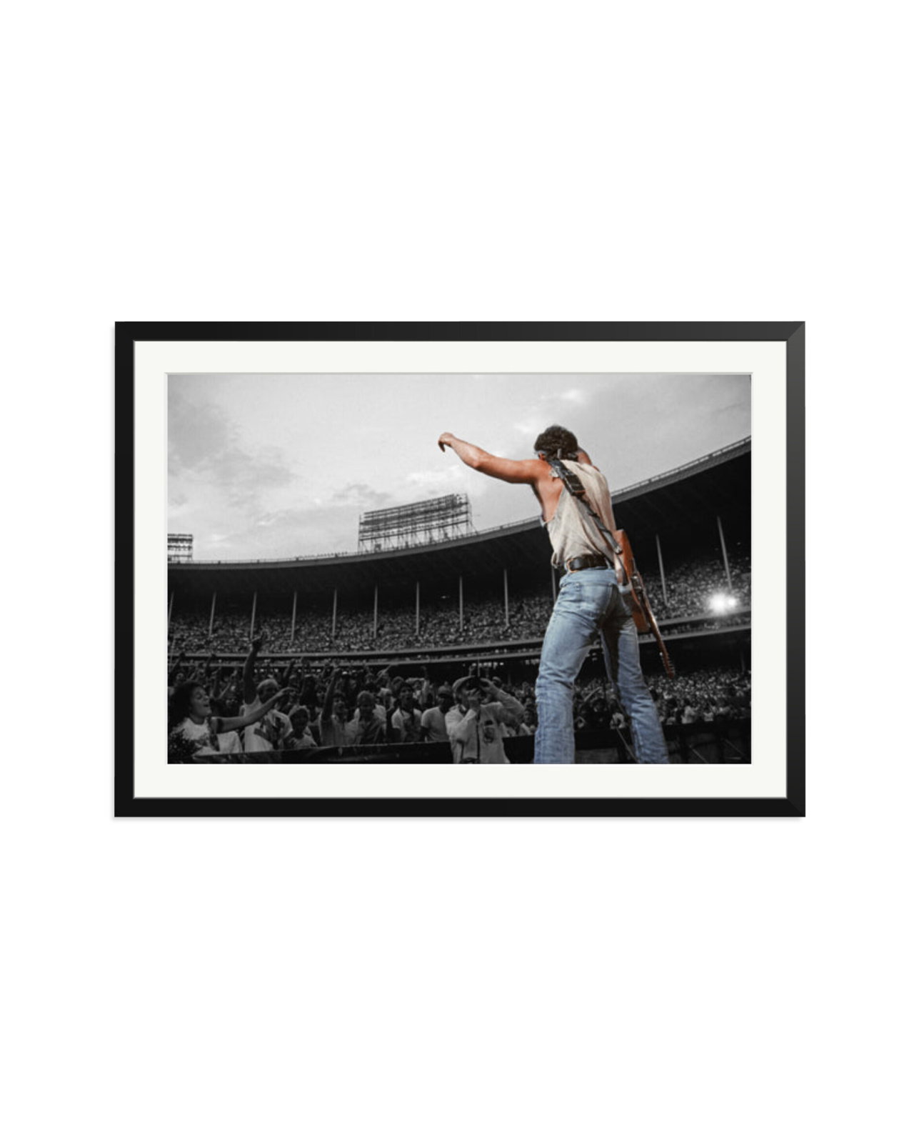 Bruce Springsteen at Cleveland Stadium 1985 Black / XXL