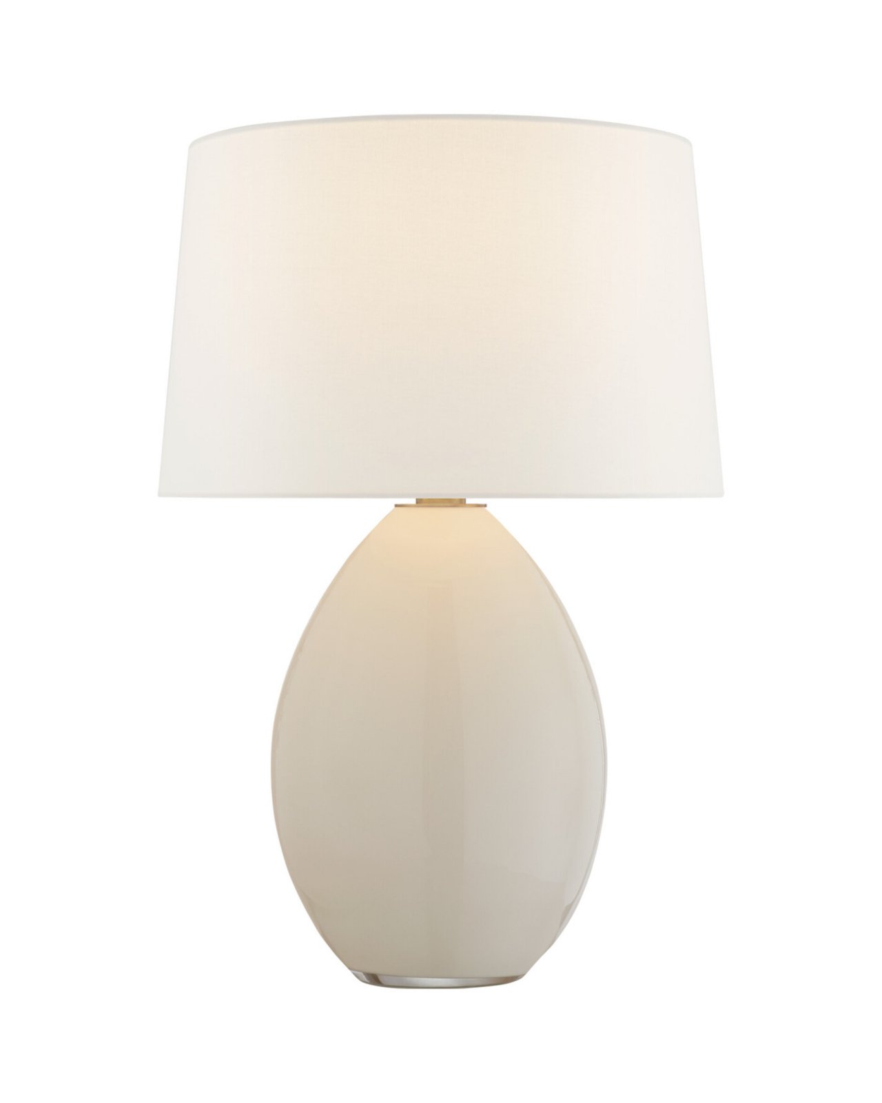 Myla Wide Table Lamp White Medium