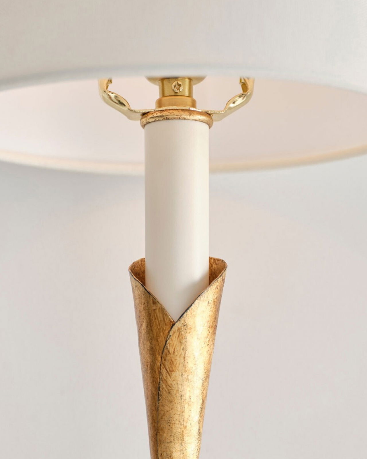 Aiden Tail Sconce Gilded Iron