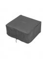 Malaga sofa Mauritius light grey ottoman