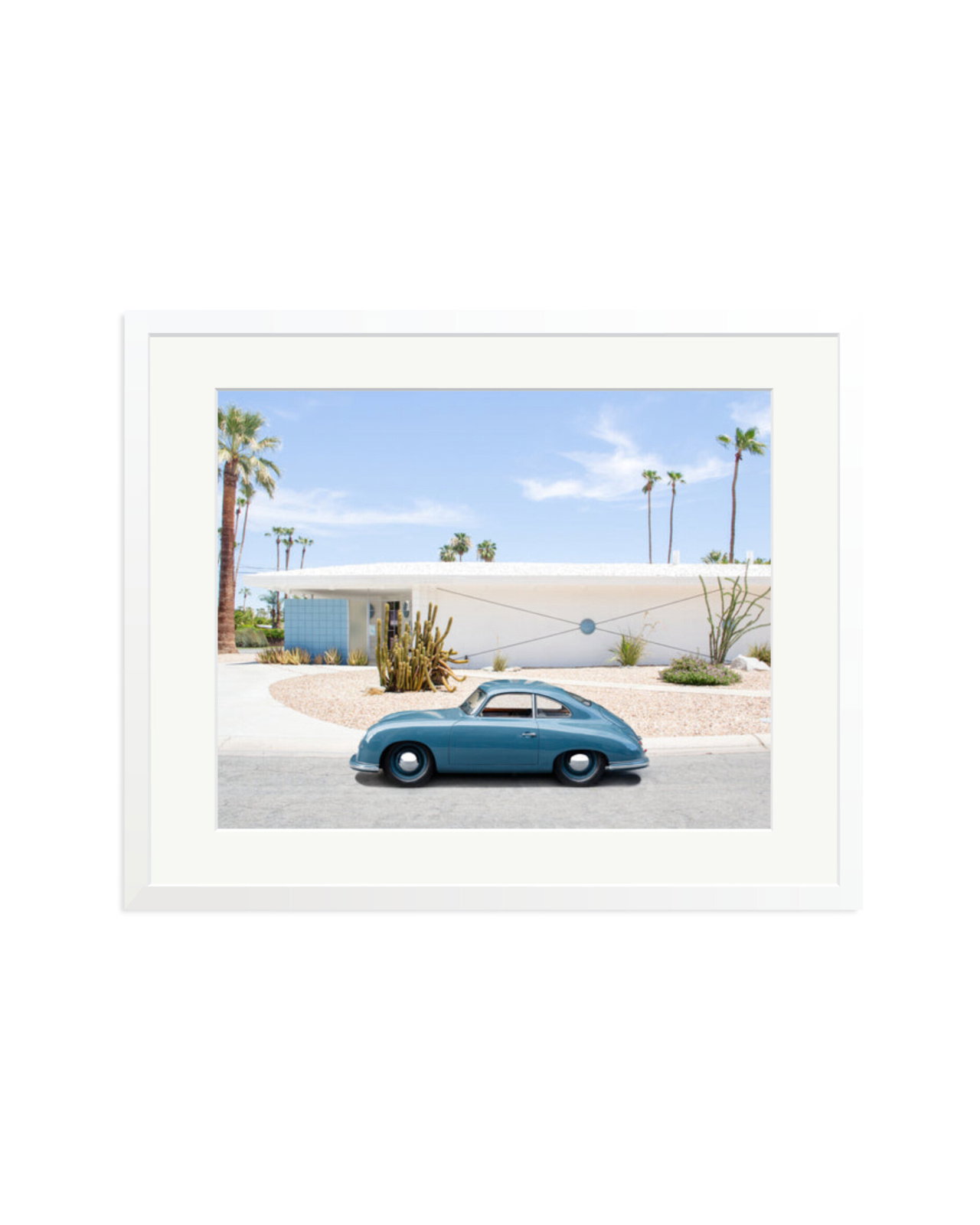 Porsche 356 in Palm Springs White / XL