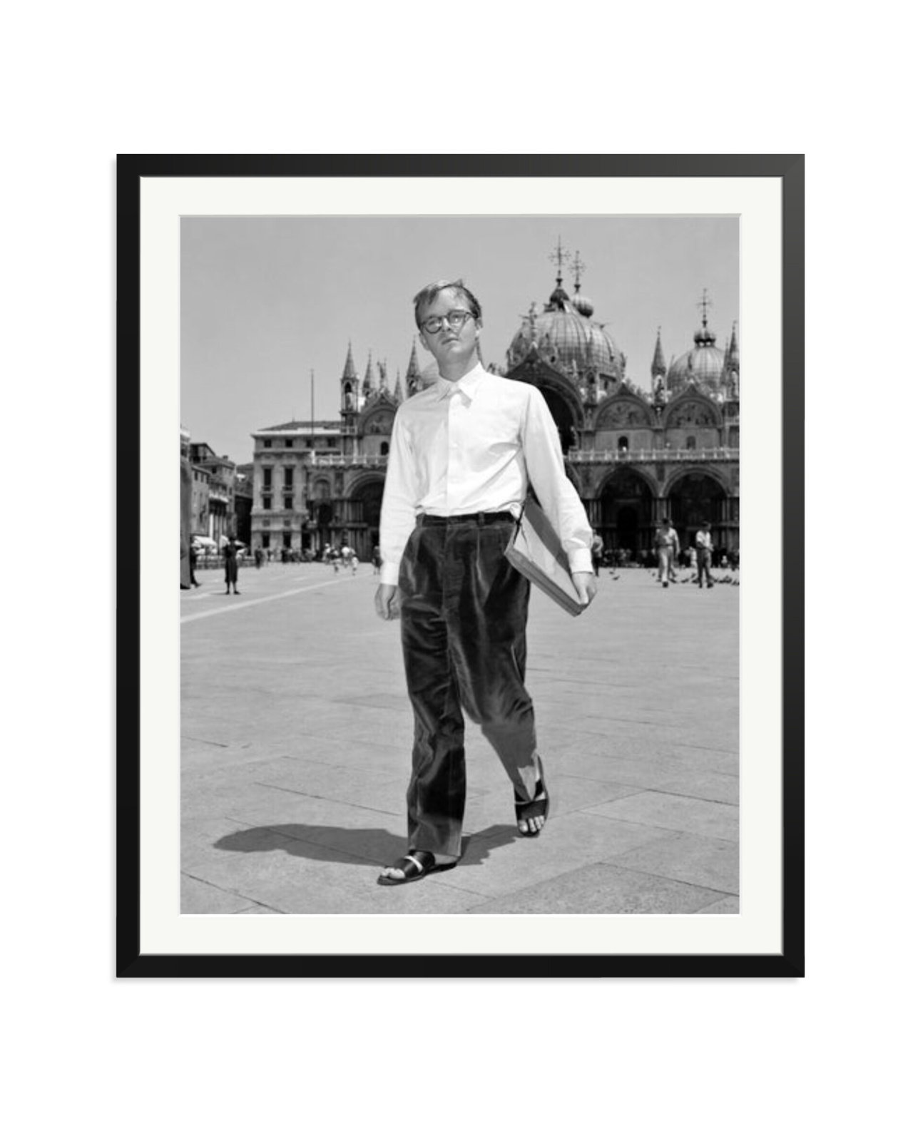 Walking in the Piazza San Marco Black / XXL