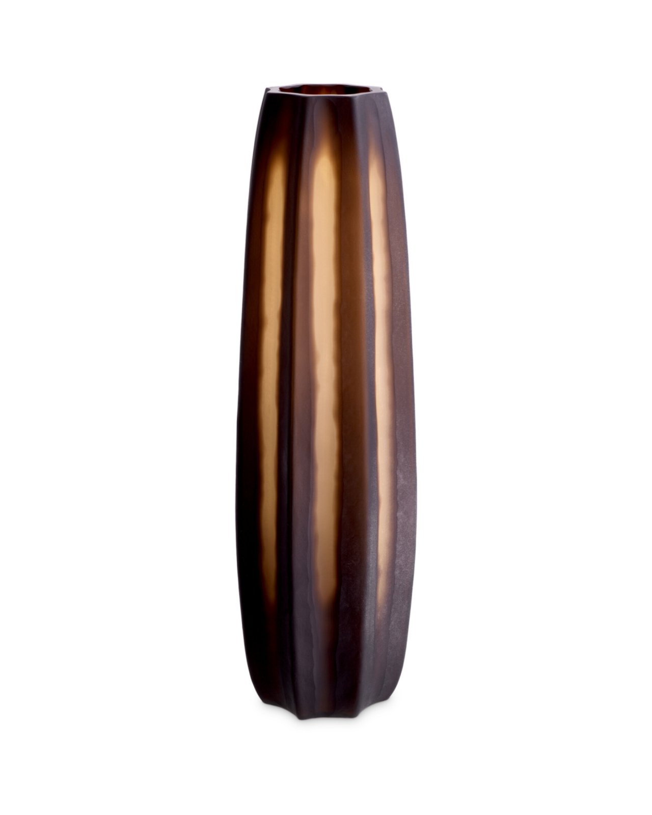 Tiara Vase Dark Brown