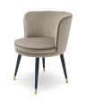 Grenada dining chair velvet savona greige