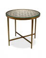 Sorrento Side Table Antique Brass