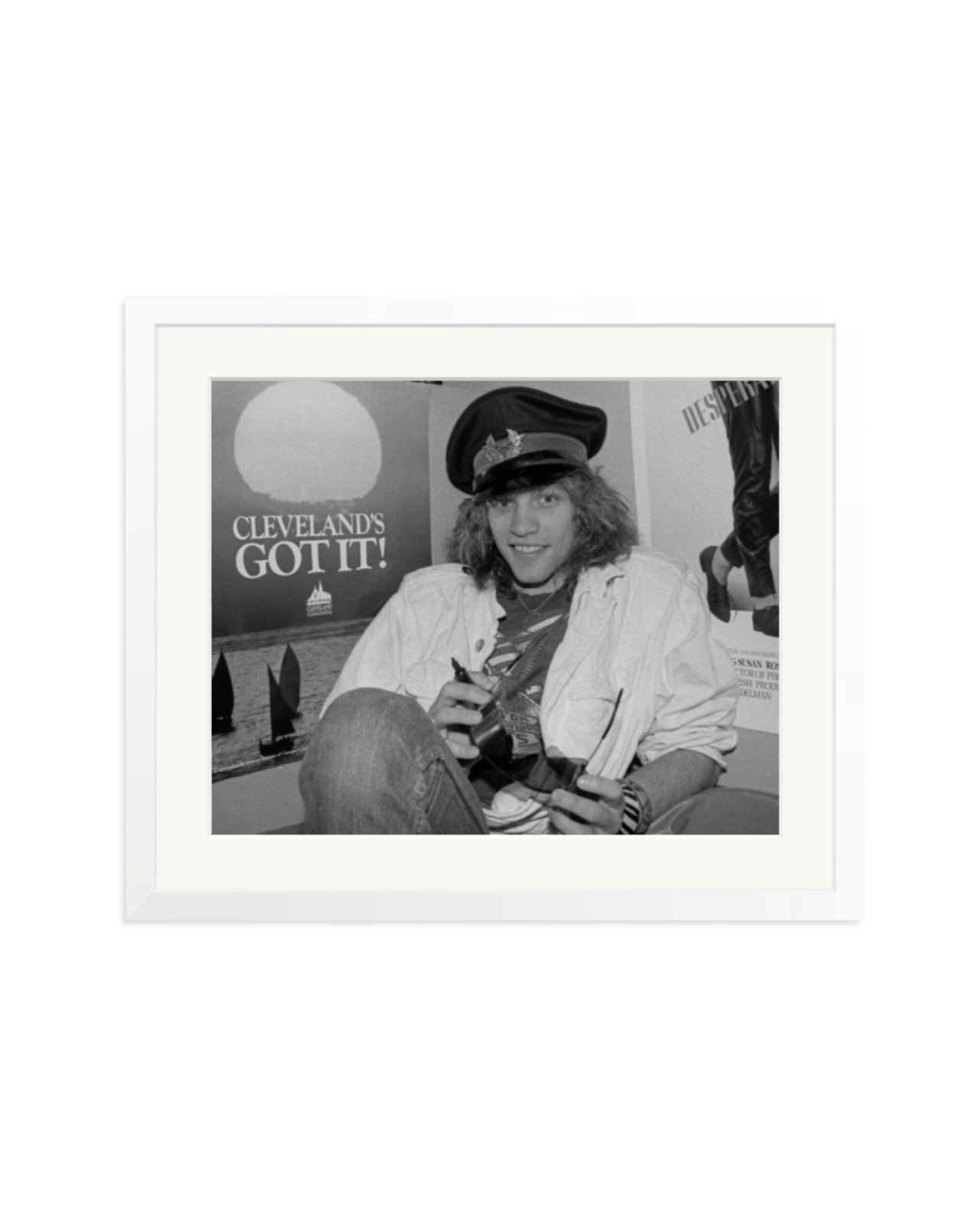 Jon Bon Jovi, 1985 White / Large