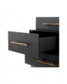 Evendale Nightstand Charcoal Oak