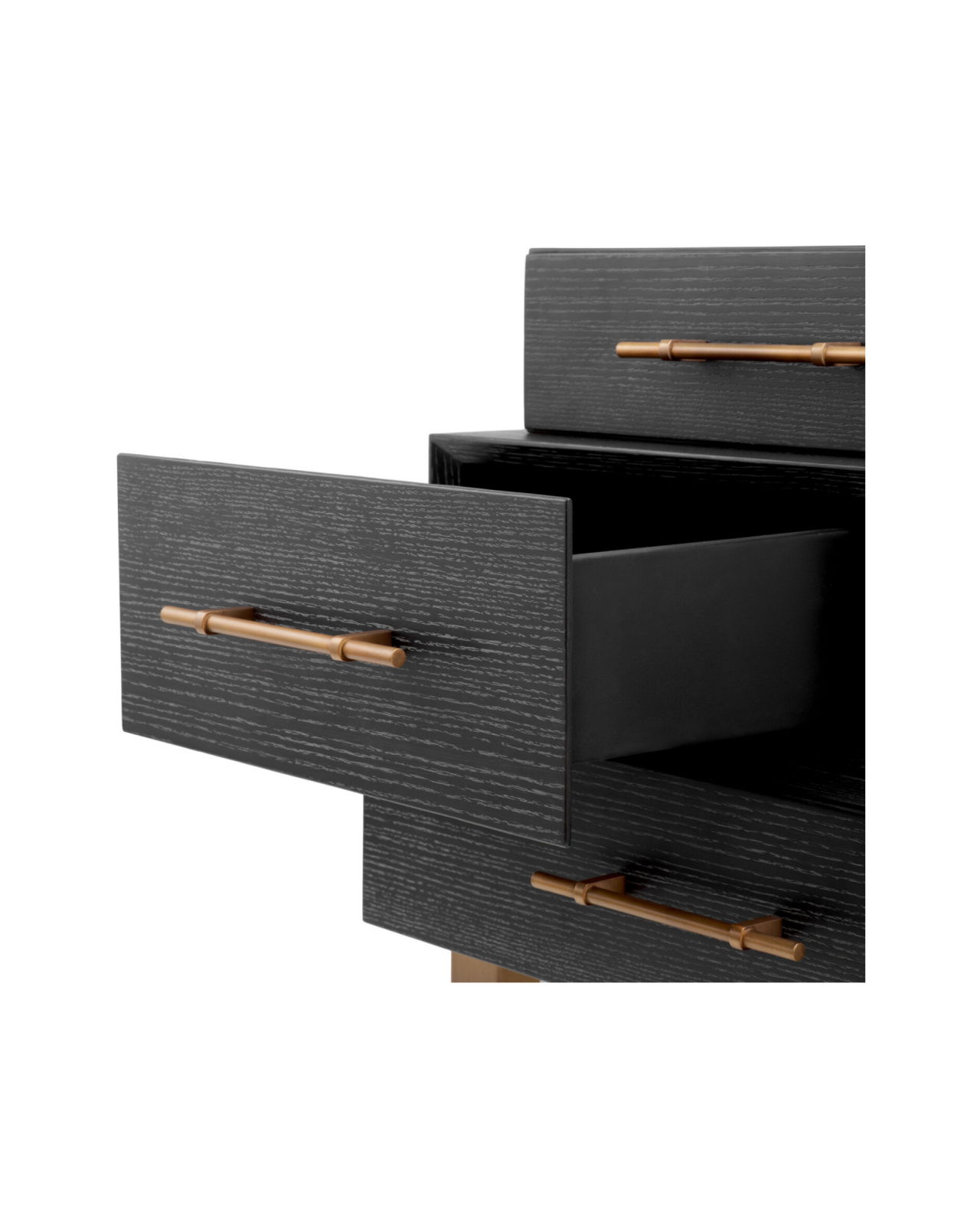 Evendale sängbord charcoal oak