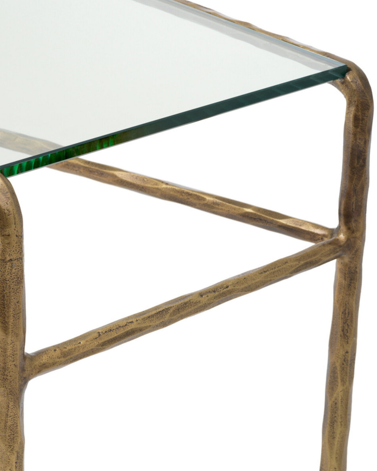 Xandria Console Table vintage brass