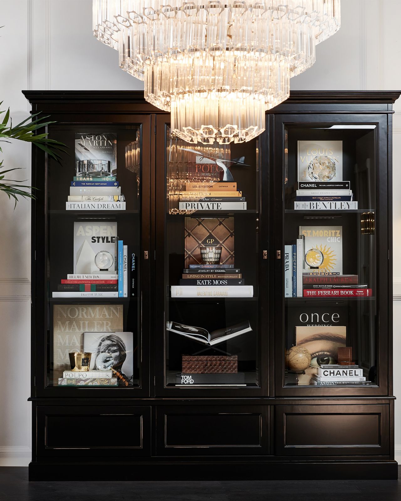 Nobleman Vitrinenschrank Modern Black