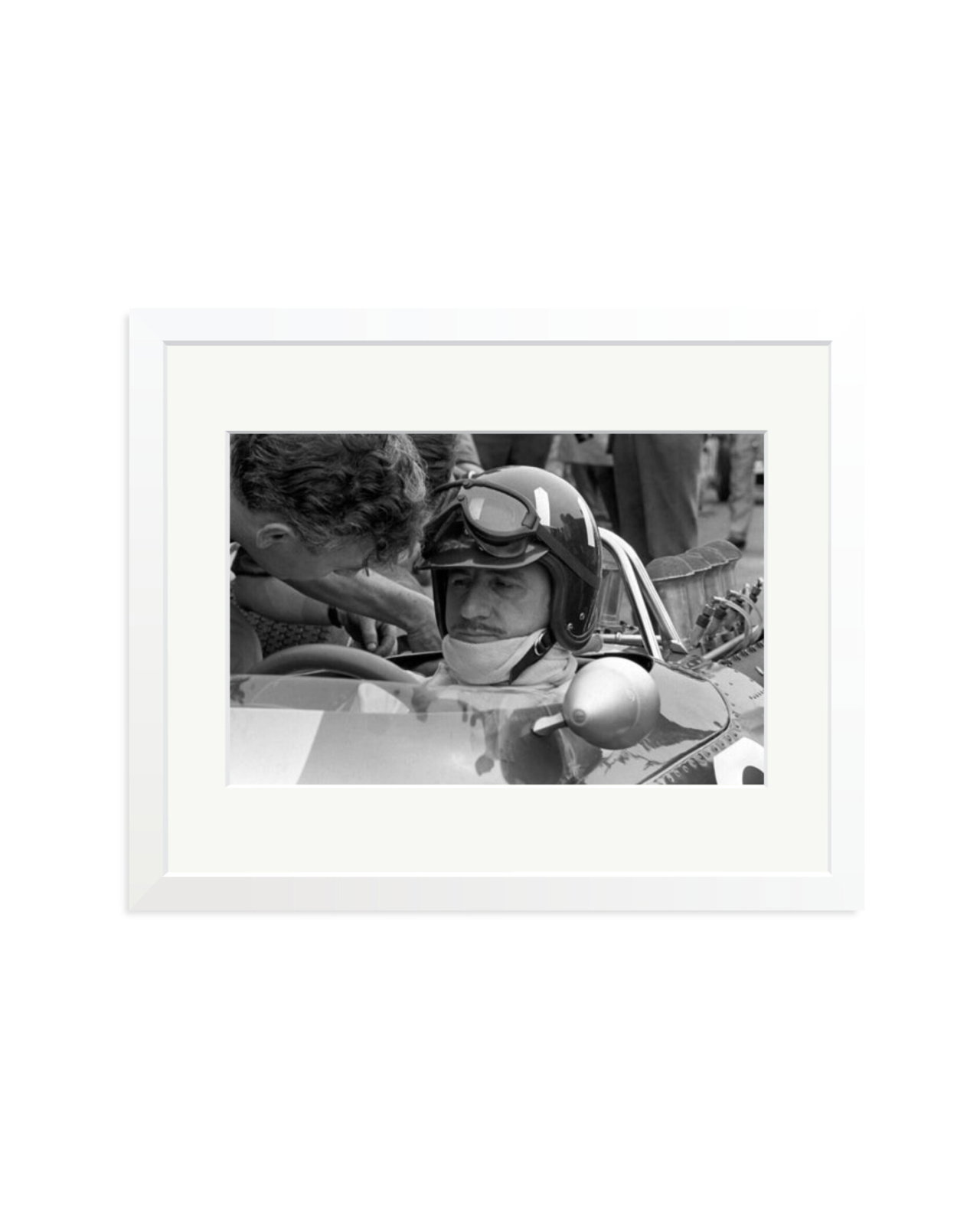 Graham Hill and Keith Duckworth White / Medium