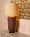 Isandro bordlampe brun