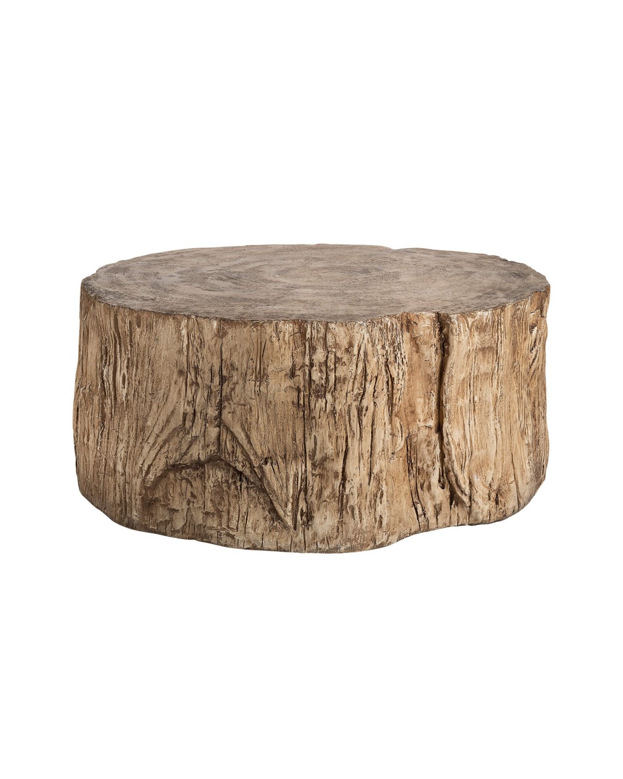 Timber sofabord metal natural