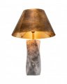 Camelia Table Lamp Vintage Brass / Grey