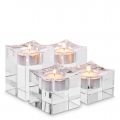 Giancarlo candle holder crystal glass