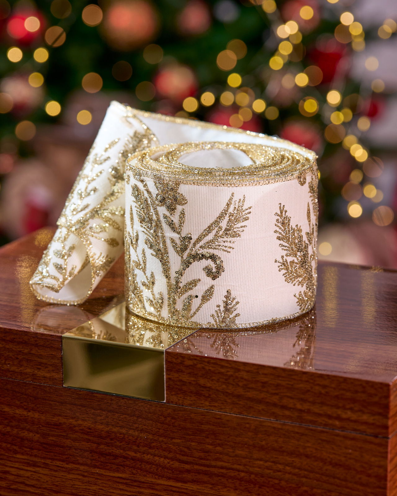 Louisa textielband goud 4,5 m