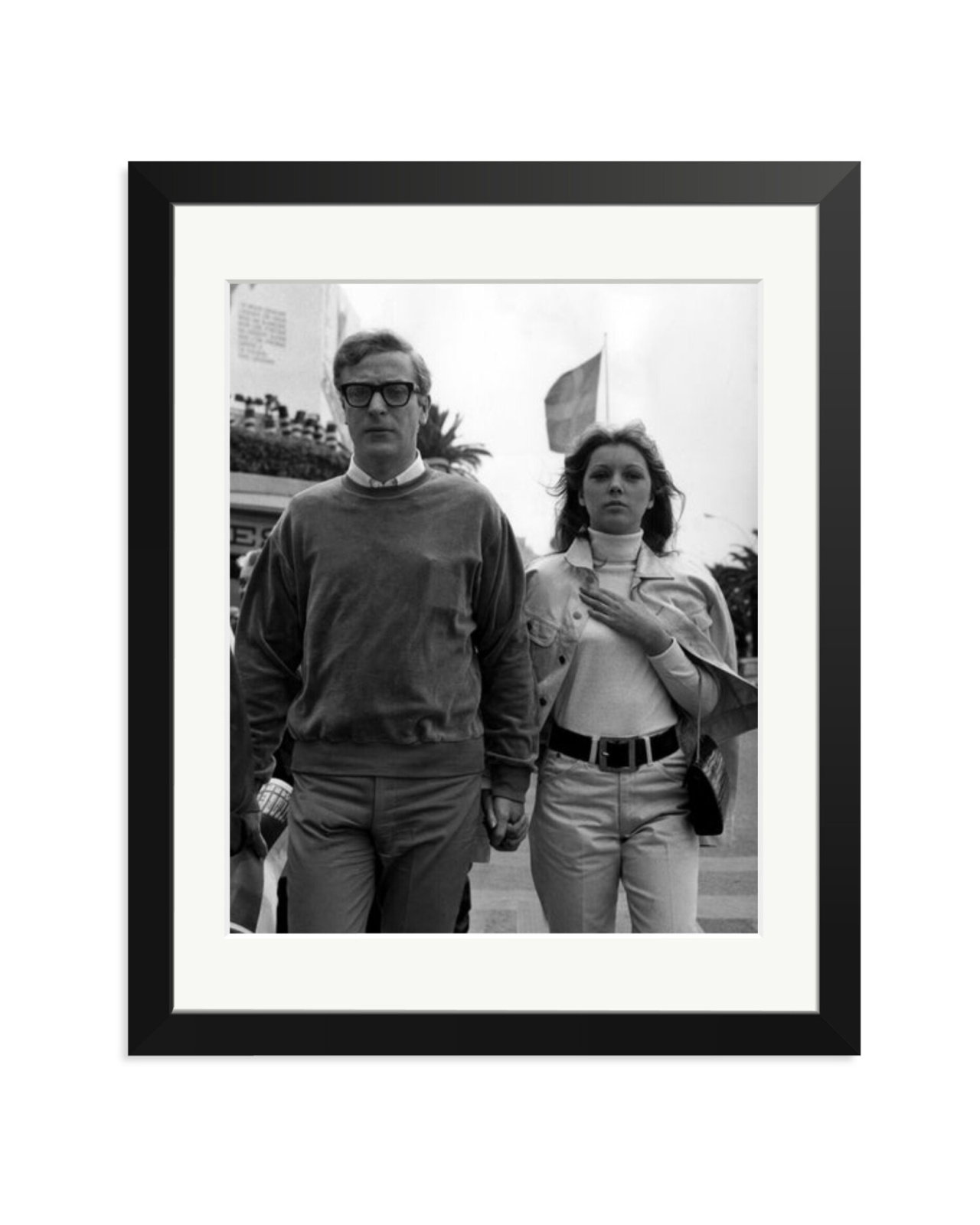 Michael Caine and Betsy Motte Black / Medium