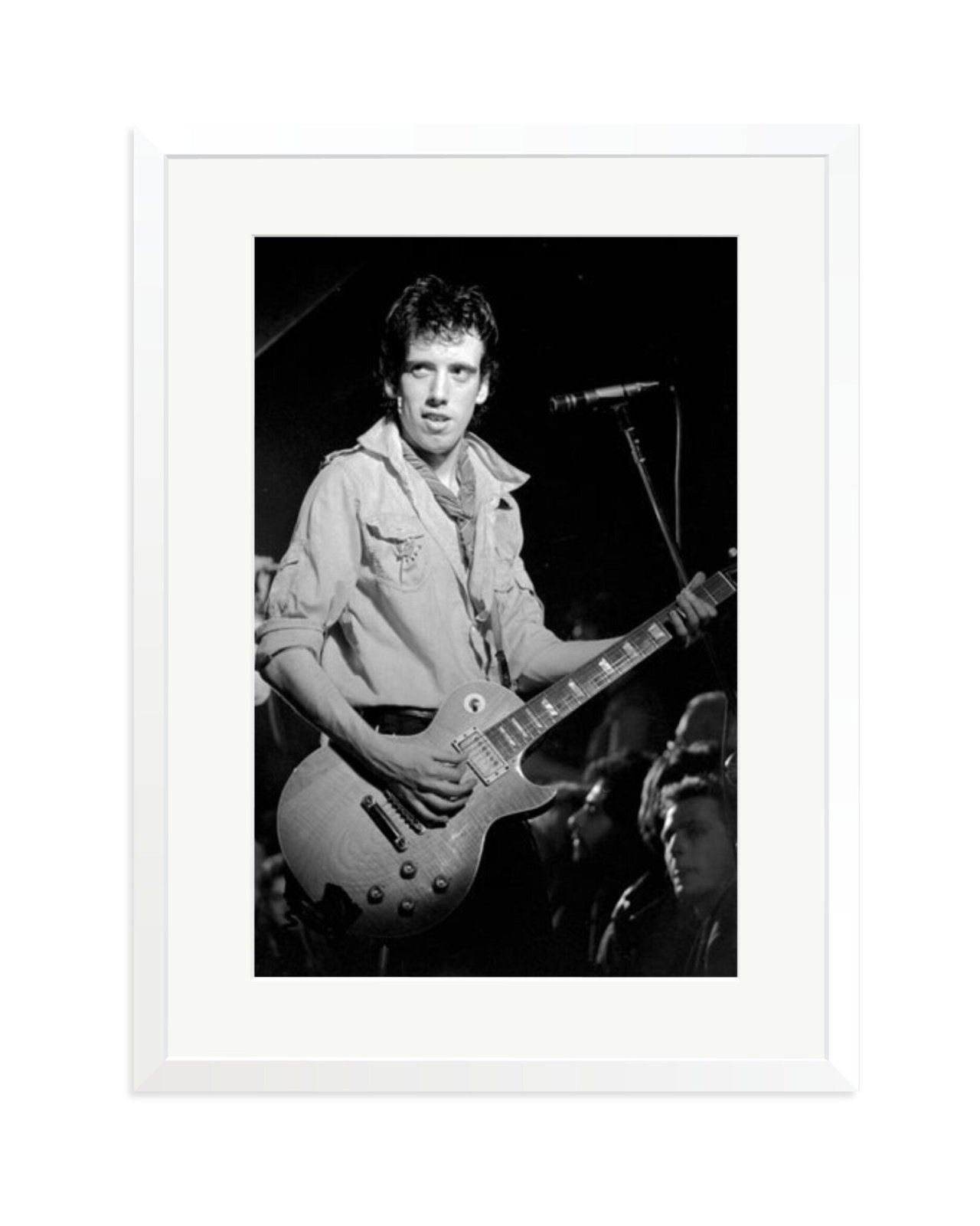 Mick Jones of The Clash 1979 White / XL
