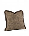 Hensley kuddfodral fransar cognac